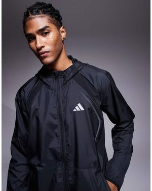 adidas Originals Adidas Training Tech Windbreaker Jacket - Blue