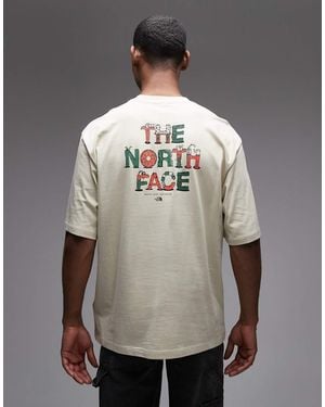The North Face Food Fun Back Print T-shirt - Grey