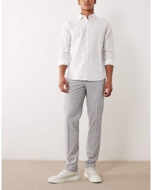Mango Paris Super Slim Fit Suit Trouser Co-ord - Grey