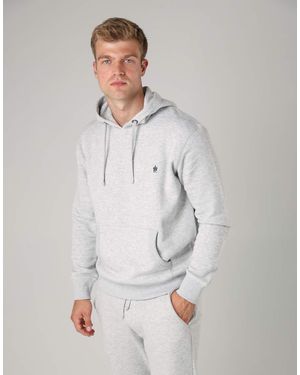 French Connection Cotton Blend Hoody - Grey