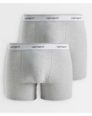 Carhartt Cotton 2 Pack Boxers - Grey