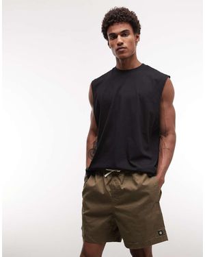 Element Chinoshorts Met Normale Pasvorm - Blauw