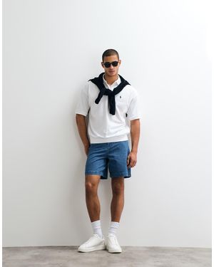 Polo Ralph Lauren Knit Relaxed Fit Short Sleeve Polo - Blue
