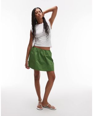 TOPSHOP Minigonna - Verde