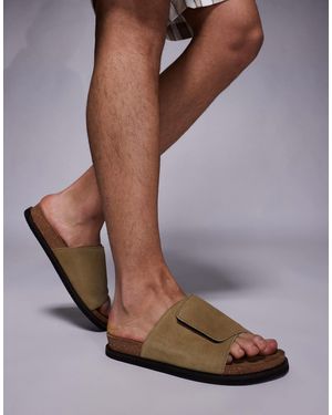 ASOS Slider Sandals - Brown