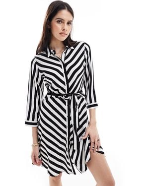 Y.A.S Mini Shirt Dress - White