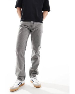 New Look – jeans mit geradem schnitt - Schwarz
