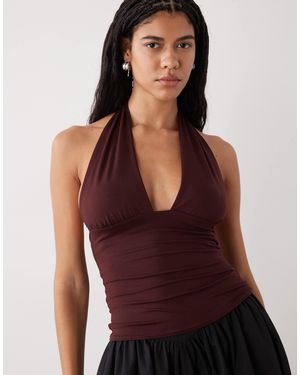 Weekday Halter Top - Red
