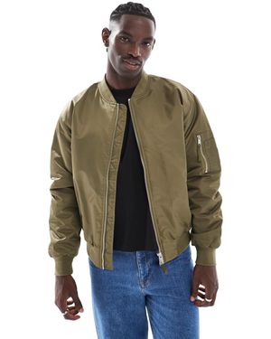 River Island – ma1 – bomberjacke - Grün