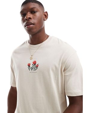SELECTED – oversize-t-shirt - Weiß