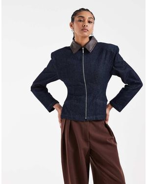ASOS Giacca Stretta - Blu