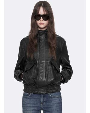 AllSaints Colebrooke Cazadora Bomber Negra - Negro