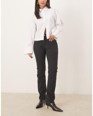 Mango Delia 100% Cotton Slim Jean - Natural