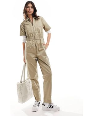 Dickies Vale Coverall Jumpsuit - Natural