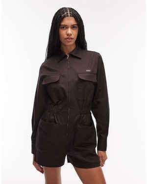 Lacoste Utility Playsuit - Black