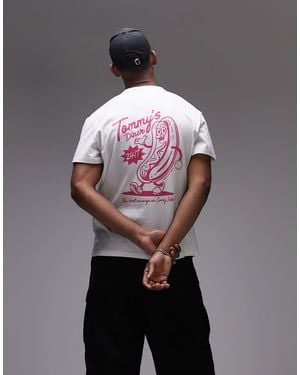 Tommy Hilfiger Hotdog Graphic T-shirt - Pink