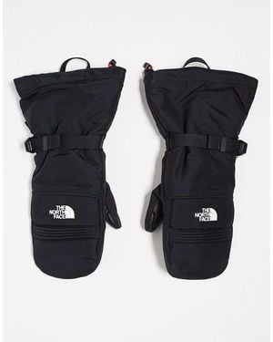 The North Face Manoplas De Esquí Negras Montana De -Negro