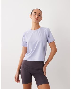 4505 Nylon Performance Mesh Quick Dry Running T-shirt - White
