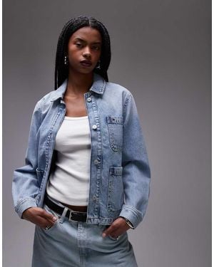 Tommy Hilfiger Chore Denim Jacket - Grey