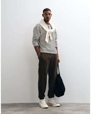 ASOS Essentials Oversized Sweatpants - White