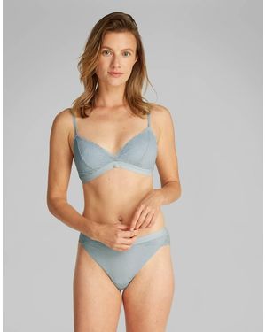 Calvin Klein Modern Lace Lightly Lined Triangle Bra - Multicolour
