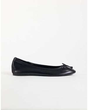 Mango Classic Ballet Flat - White