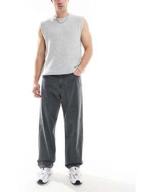 Jack & Jones Alex baggy Fit Twill Trousers - Grey