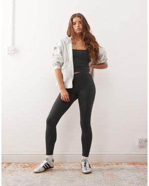 Weekday Mix And Match Yoga Seamless Stretch leggings - Natural