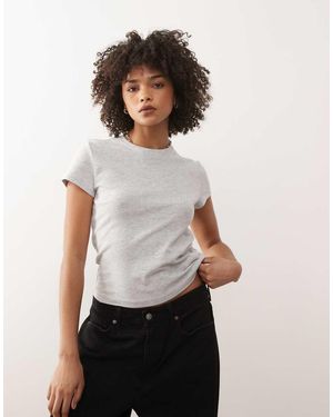 Weekday 90s Baby Tee - White
