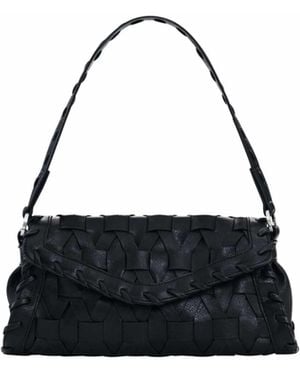 Desigual Kleine geflochtene tasche - Weiß