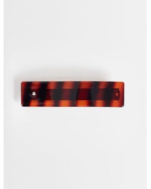 ASOS Tortoise Haarspeld Met Siersteentjes - Rood