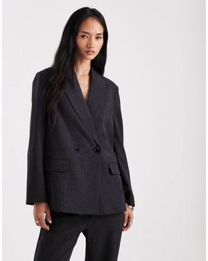 Vero Moda Blazer d'ensemble élégant - poivre et sel - Noir