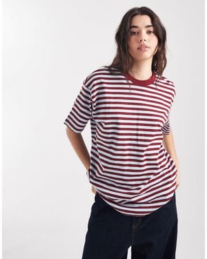 Cotton On Boxy Oversized T-Shirt - Red
