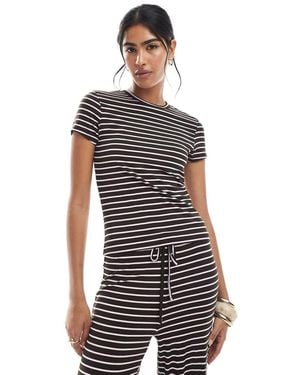 Pieces Jersey T-shirt Co-ord - Multicolour