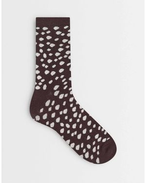 TOPSHOP Lola Viscose Socks - White