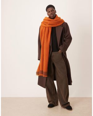 ASOS – gewebter oversize-schal - Orange