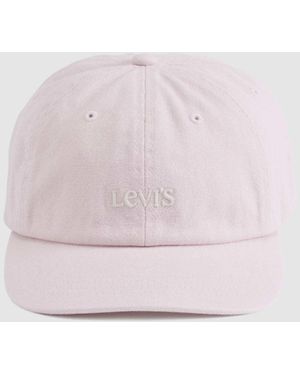 Levi's Casquette logo club - Rose