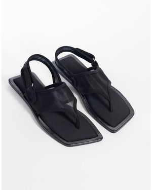 ASOS – francine – slingback-sandalen - Blau