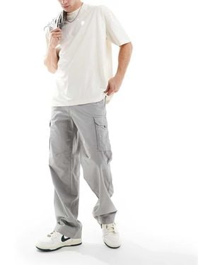 ADPT Cargobroek Met Losse Pasvorm - Grijs