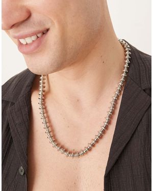 ASOS Festival Beaded Necklace - Blue