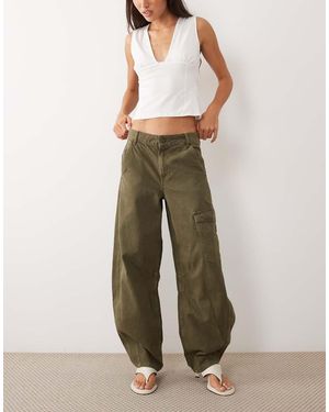 Mango Utility Jeans - Naturel