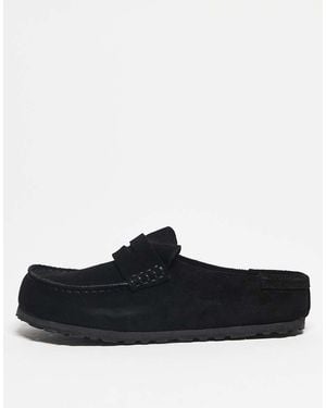 Birkenstock Unisex Naples Wrapped Loafer - Black