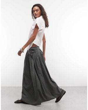 Collusion Maxi Kilt - White