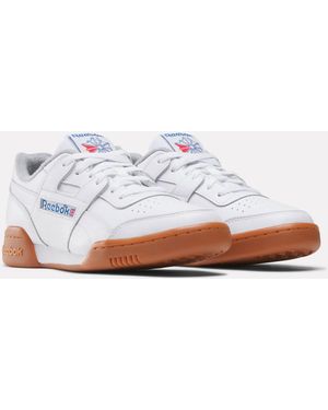 Reebok – workout plus – e sneaker mit gummisohle - Weiß