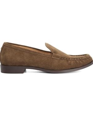 Dune Grates Loafers - Brown