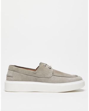 ASOS Scarpe Stringate Grigie - Bianco