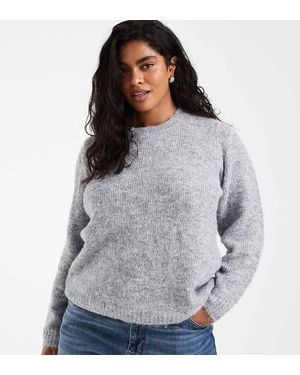 Vero Moda Cardigan Lavorato A Maglia Girocollo - Grigio