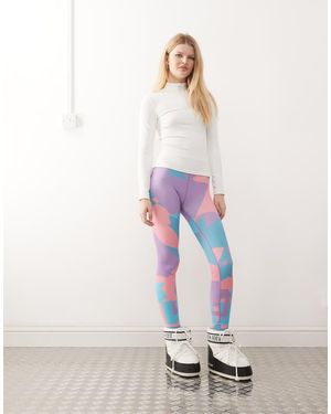 OOSC Leggings Interiores Para Mujer Del Mar De - Blanco