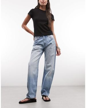 Weekday Barrel Leg Jeans - Blue