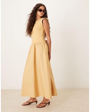 Mango Sleeveless Knitted Dress - Natural